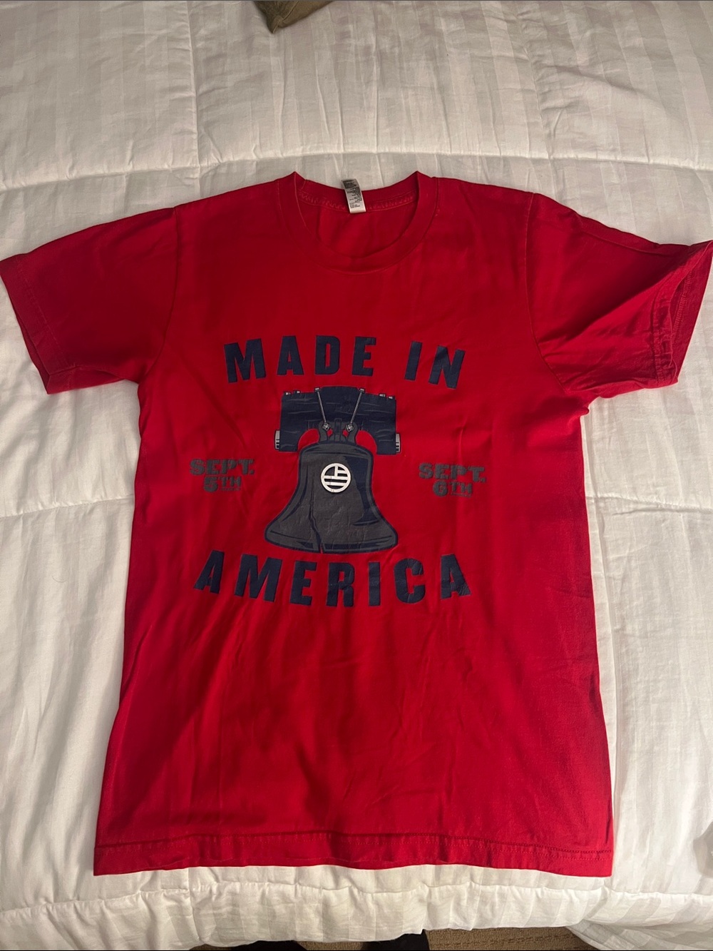 EUC Made In America Concert 2015 T-Shirt Size Small